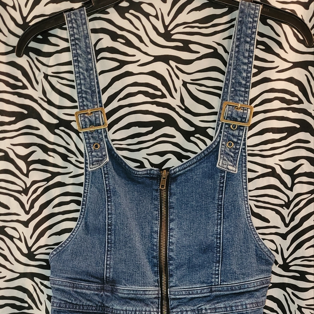 PacSun Overalls Denim Dress